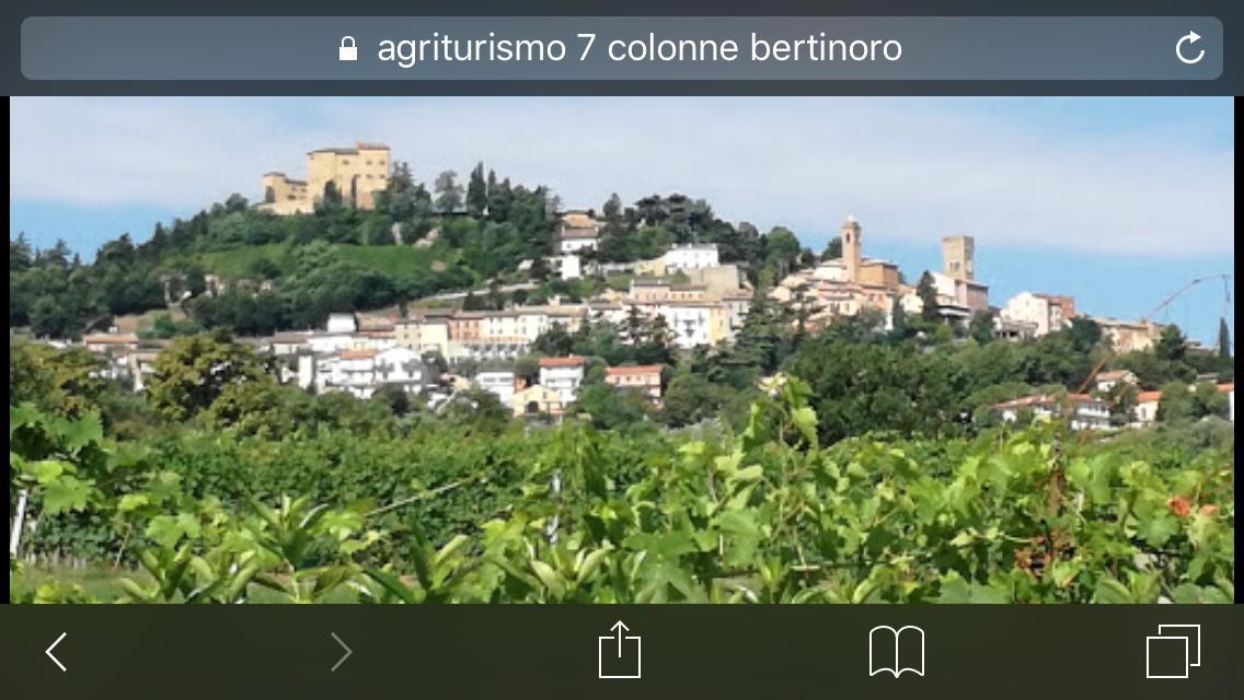 Villa Agriturismo 7 Colonne Bertinoro Exterior foto